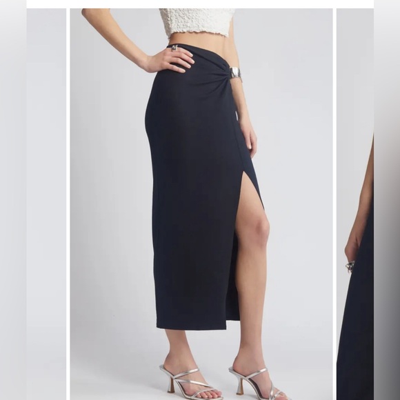 open edit Dresses & Skirts - OPEN EDIT Twist Front Maxi Skirt size S